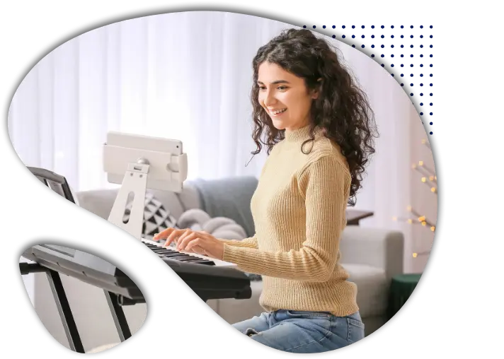 Online piano lessons at home